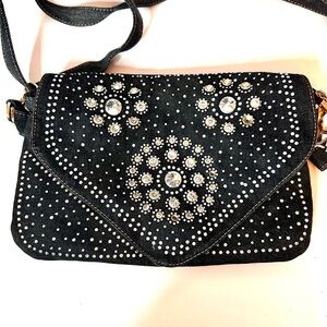 TEMPTATION Italy 🇮🇹  Denim, Bejewelled, Rhinestone, Bag, Shoulder or Crossbody